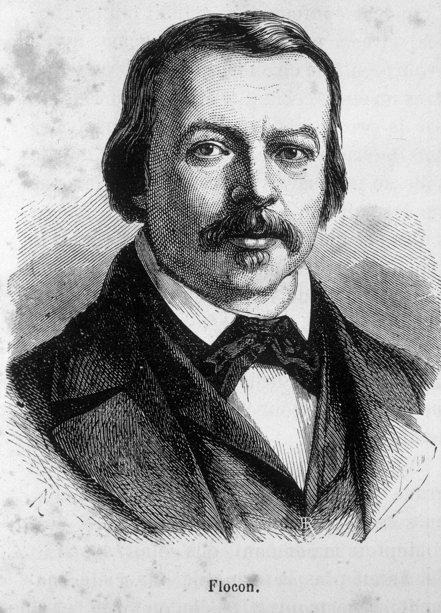 Flocon francia újságíró és politikus portréja (1800-1866) alkotó: Unknown artist