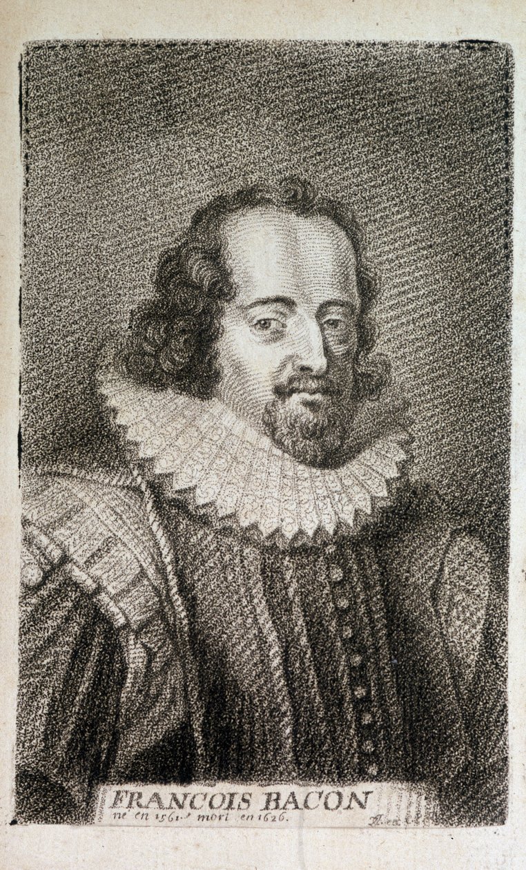 Francis Bacon (1561-1626) angol filozófus portréja. n.d. v.1600. alkotó: Unknown artist