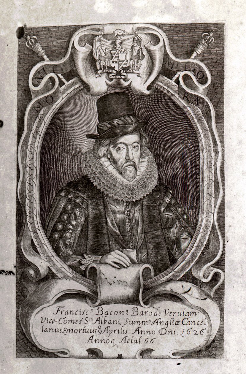 Francis Bacon (1561 - 1626) portréja. alkotó: Unknown artist