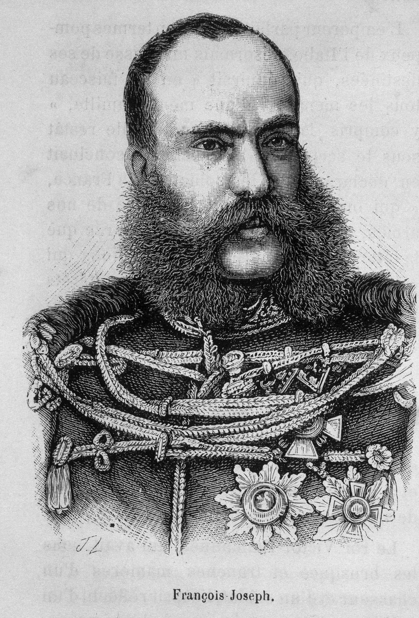 I. Ferenc József osztrák császár (1830-1916) portréja alkotó: Unknown artist