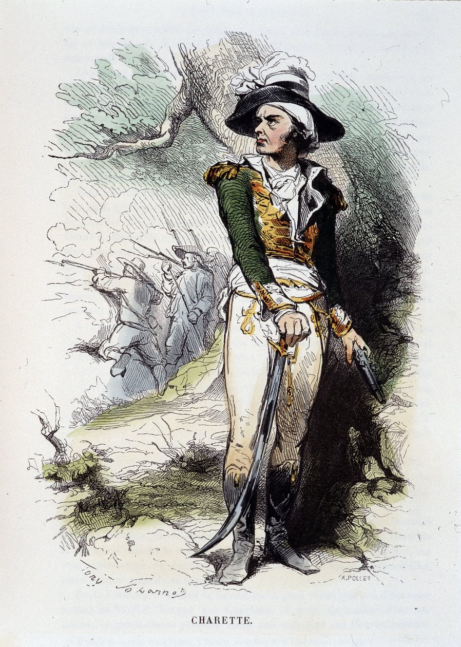 Francois-Athanase portréja, Charette de la Contrie (Francois Athanase alkotó: Unknown artist