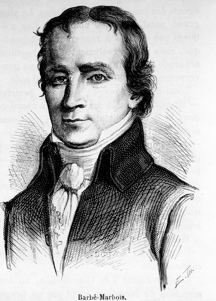 Francois Barbe-Marbois portréja (Barbe Marbois alkotó: Unknown artist