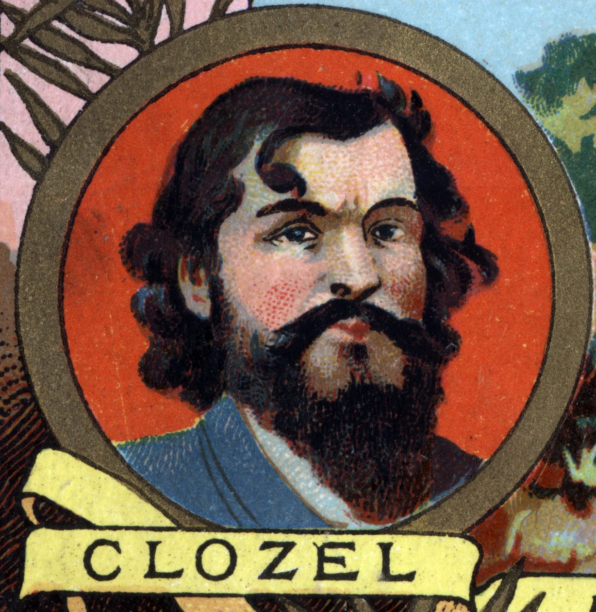 Francois Clozel (1860-1918) francia felfedező és tolmács portréja. alkotó: Unknown artist