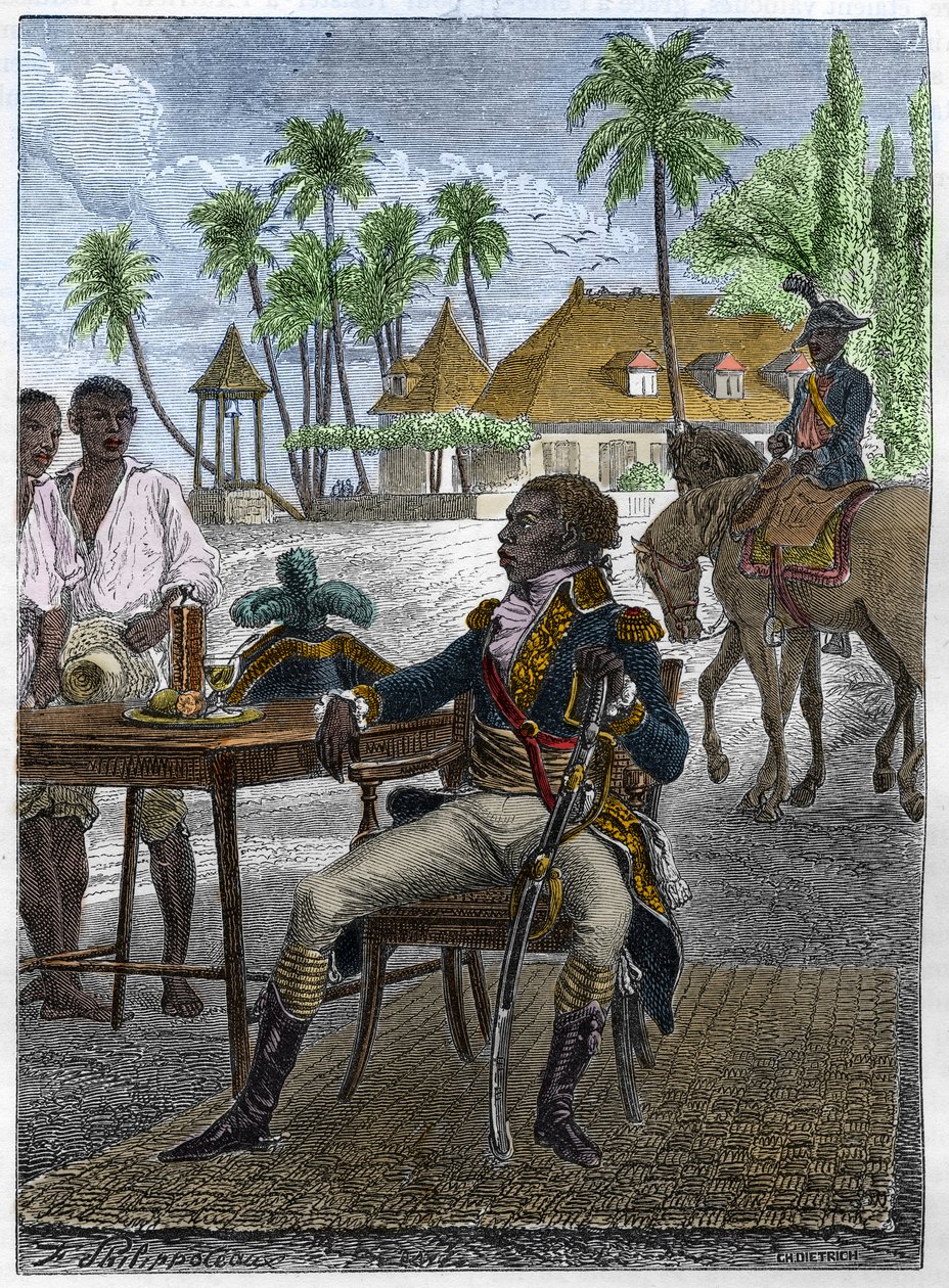 Francois Dominique Toussaint portréja, „Toussaint-Louverture” néven (Toussaint Louverture) alkotó: Unknown artist