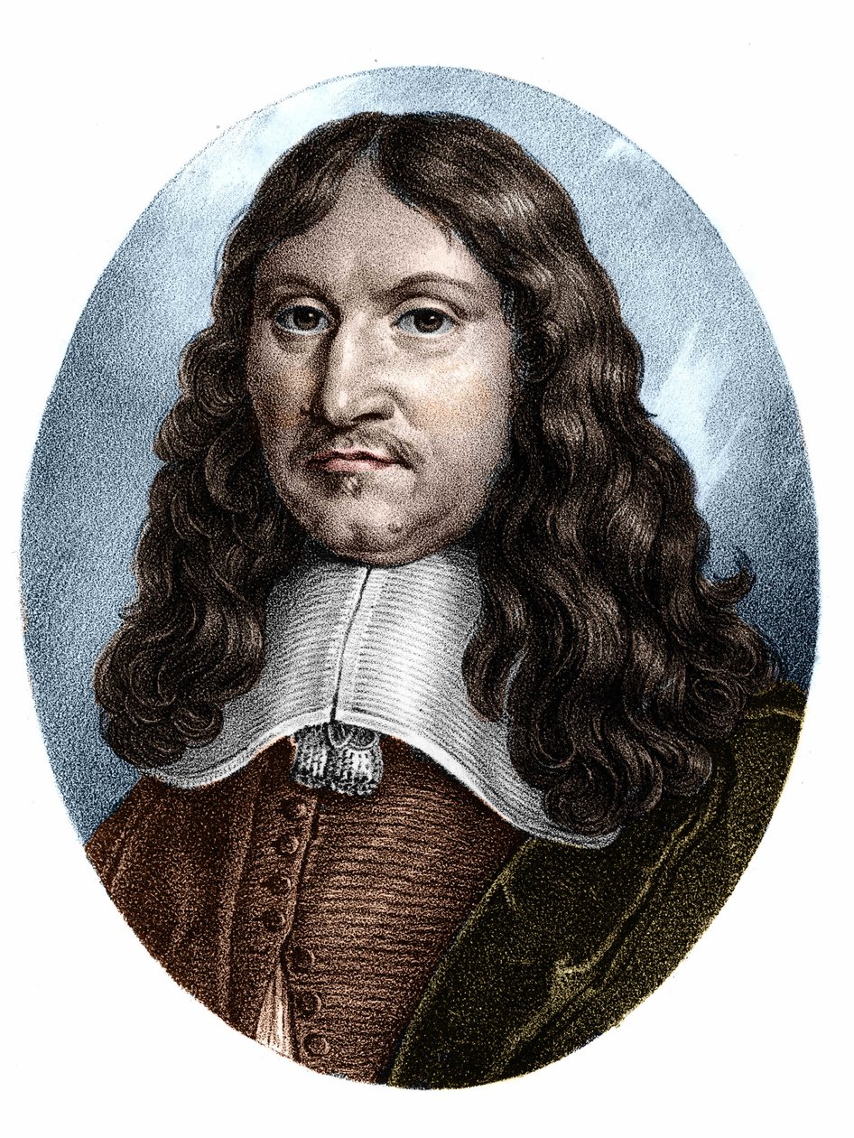 Francois Eudes de Mezeray (1610-1683) francia történész portréja. alkotó: Unknown artist