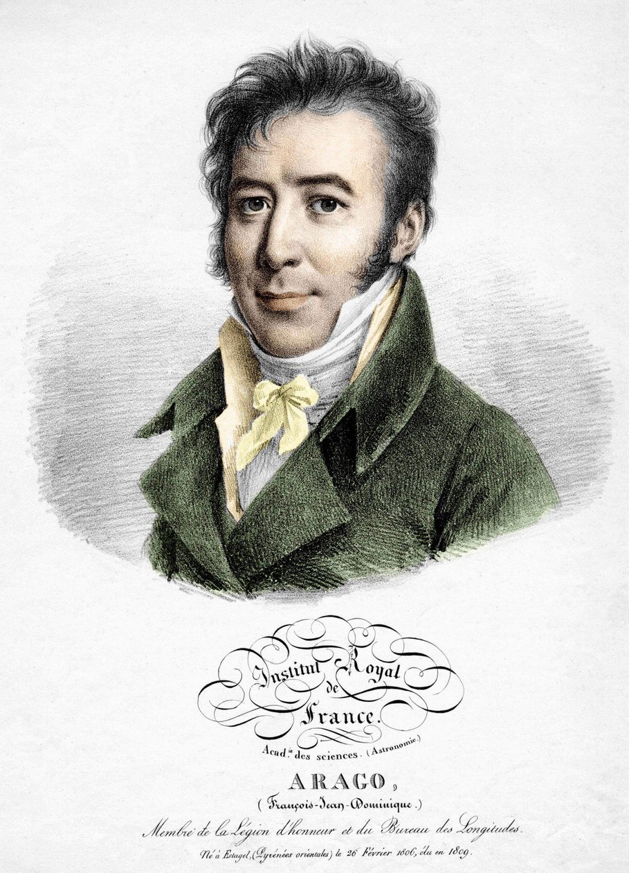 Francois Arago portréja. (1786-1853) alkotó: Unknown artist