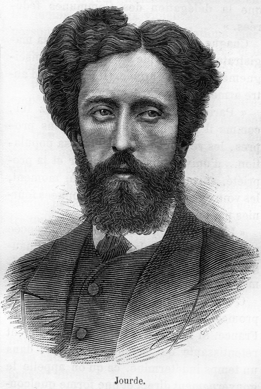 Francois Jourde portréja. Francia forradalmár 1843-1893. alkotó: Unknown artist