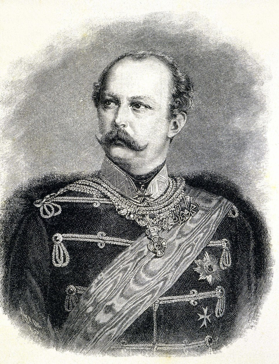 Porosz Frigyes Károly (1828-1885), I. Vilmos unokaöccse portréja alkotó: Unknown artist