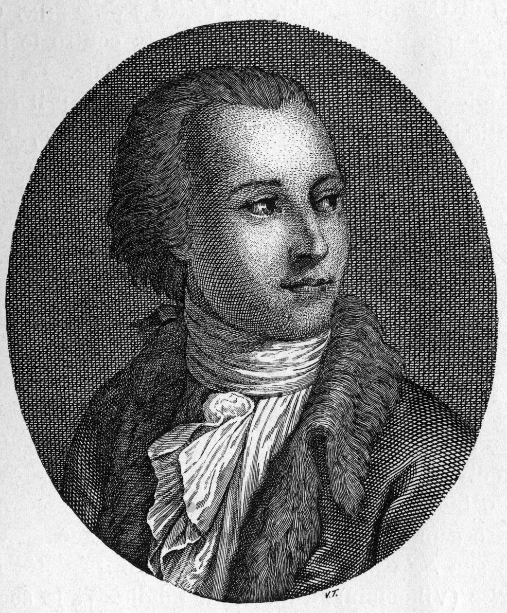 Gaetano Filangeri (1752-1788) portréja. olasz jogtudós és pedagógus alkotó: Unknown artist