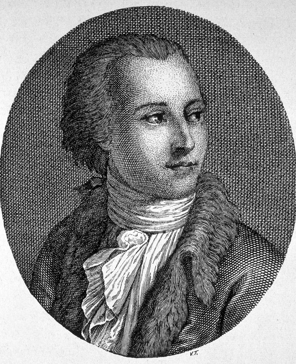 Gaetano Filangieri (1752-1788) olasz filozófus és jogász portréja alkotó: Unknown artist