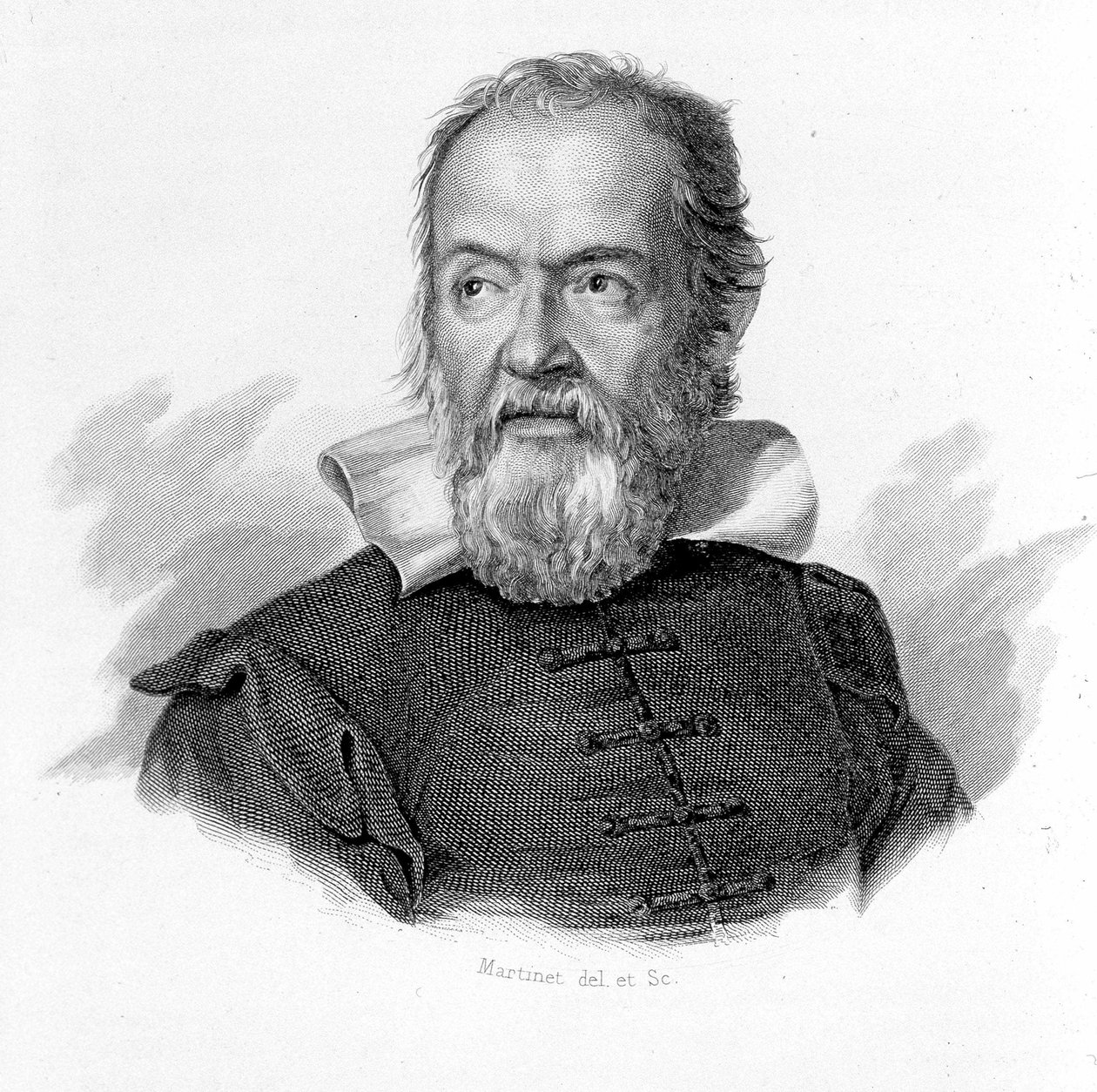 Galilei Galilei Galilei portréja (1564 - 1642). alkotó: Unknown artist