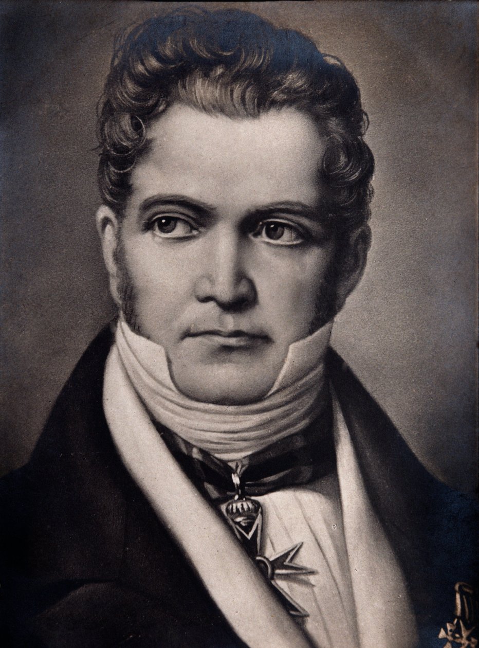 Gaspare Spontini portréja (metszet) alkotó: Unknown artist