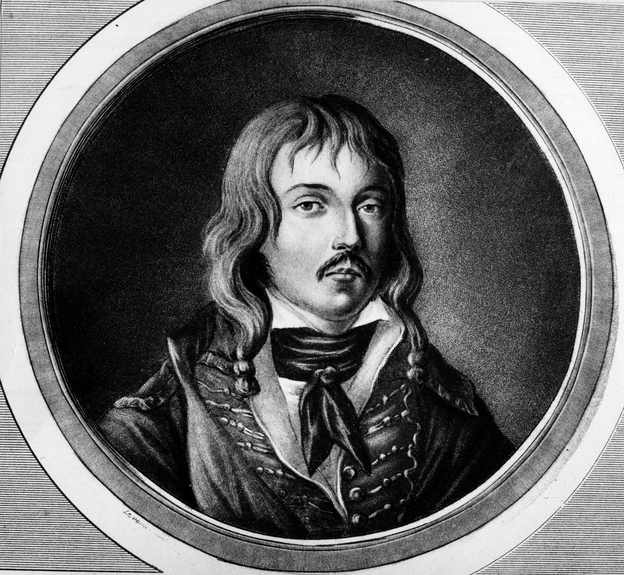 Marceau tábornok portréja (Francois-Severin Desgraviers Marceau alkotó: Unknown artist