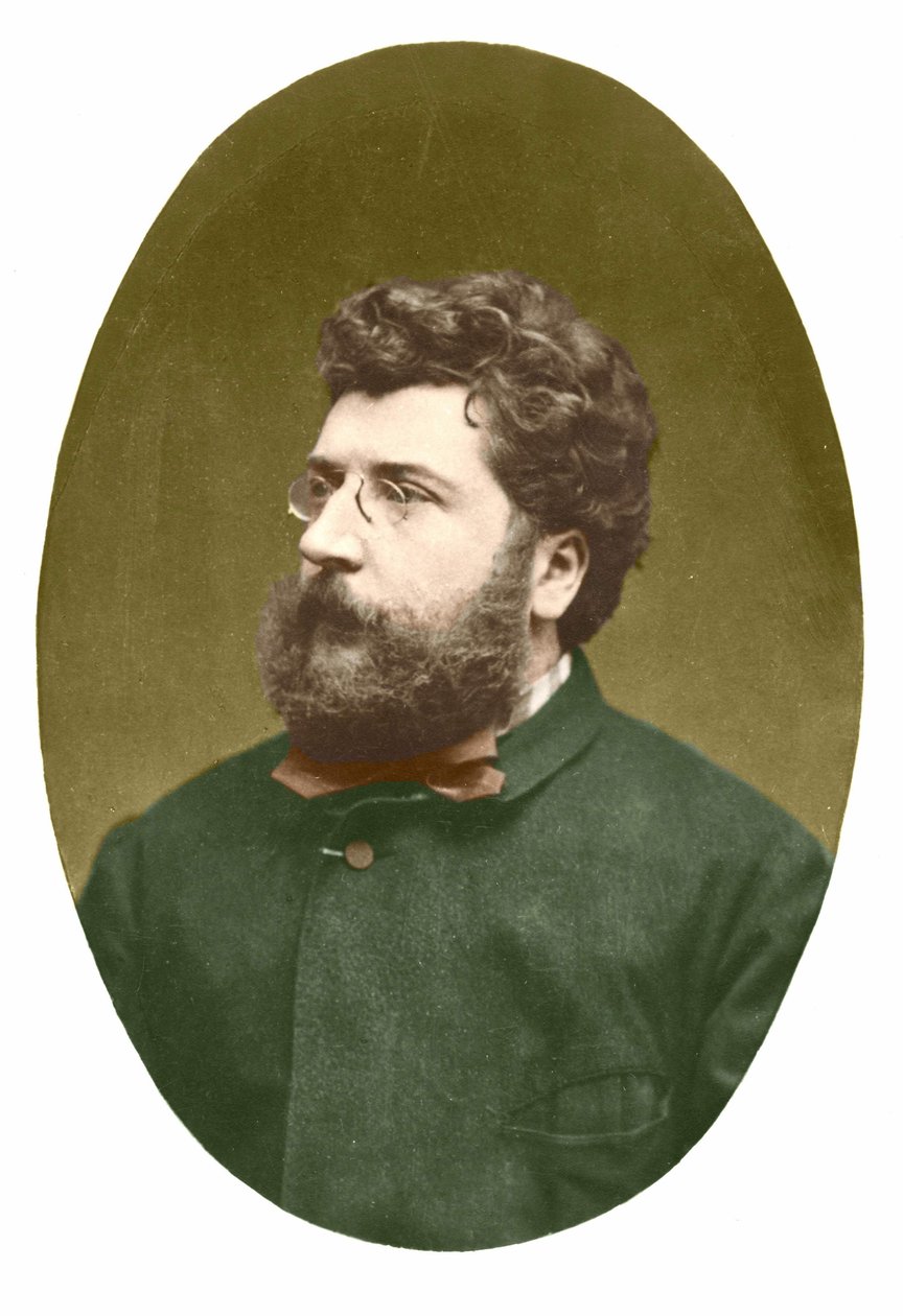 Georges Bizet (1838 - 1875) portréja. alkotó: Unknown artist
