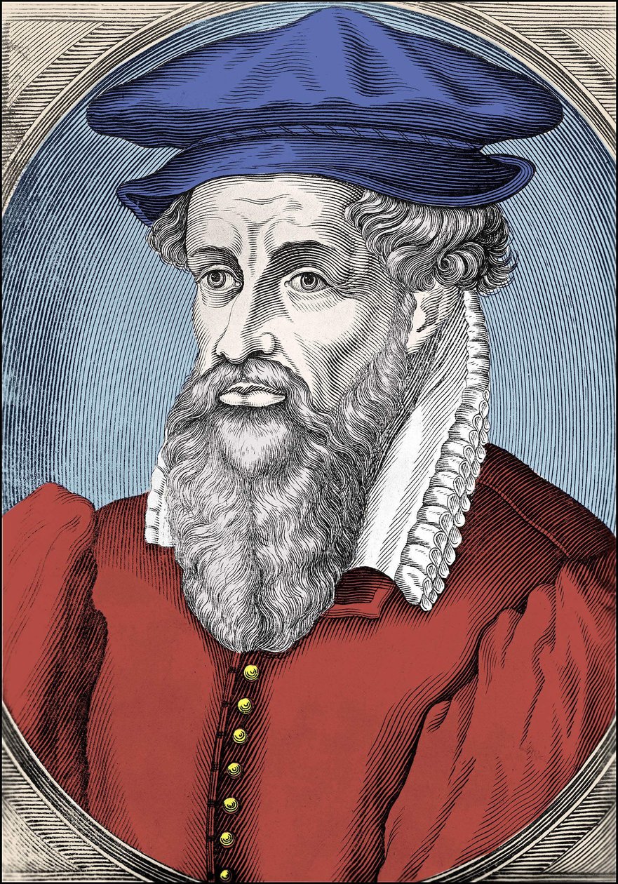 Gerhard Kremer portréja Gerardus Mercatornál (1512-1594) alkotó: Unknown artist
