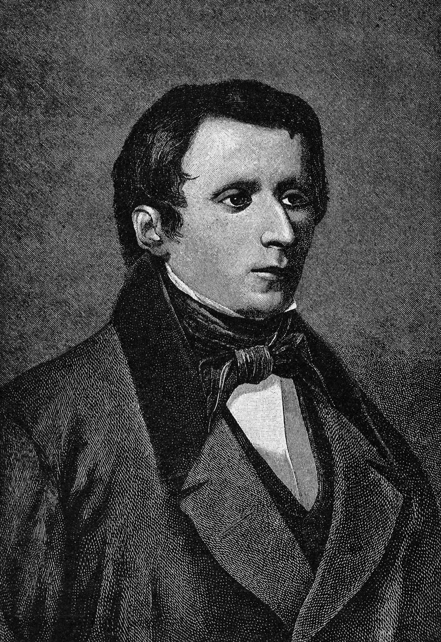 Giacomo Leopardi (1798-1837) olasz író portréja. alkotó: Unknown artist