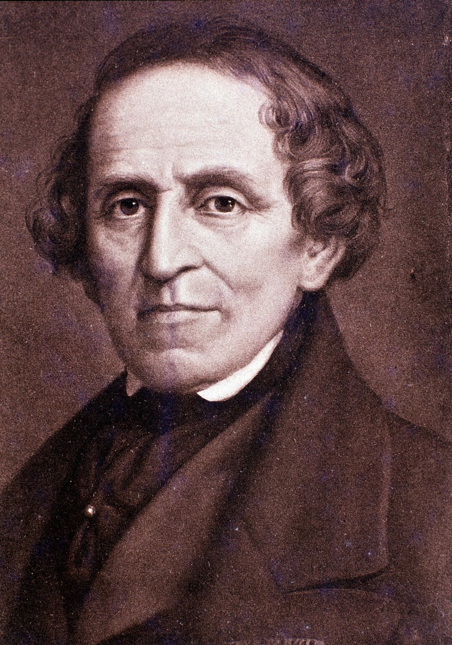 Giacomo Meyerbeer portréja (metszet) alkotó: Unknown artist