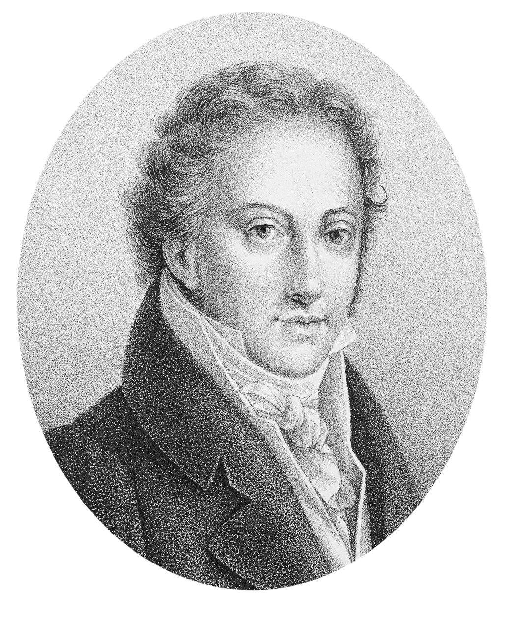 Gioacchino Rossini (1792-1868) olasz zeneszerző portréja. alkotó: Unknown artist