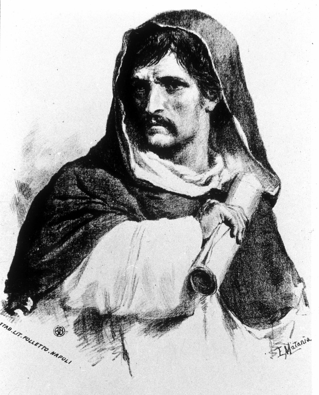 Giordano Bruno (1548-1600) portréja alkotó: Unknown artist
