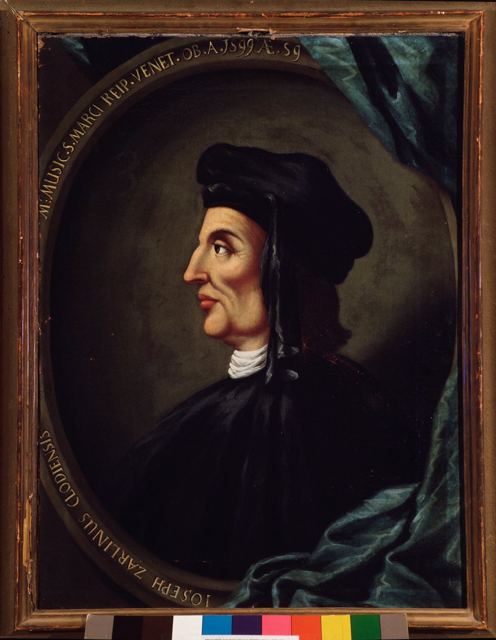 Gioseffo Zarlino portréja (festmény alkotó: Unknown artist