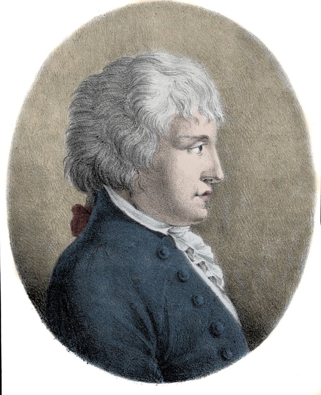 Giovanni Battista Pergolesi (Jean Baptiste Pergolese, Jean-Baptiste) (1710 - 1736) olasz zeneszerző portréja. századi metszet. alkotó: Unknown artist