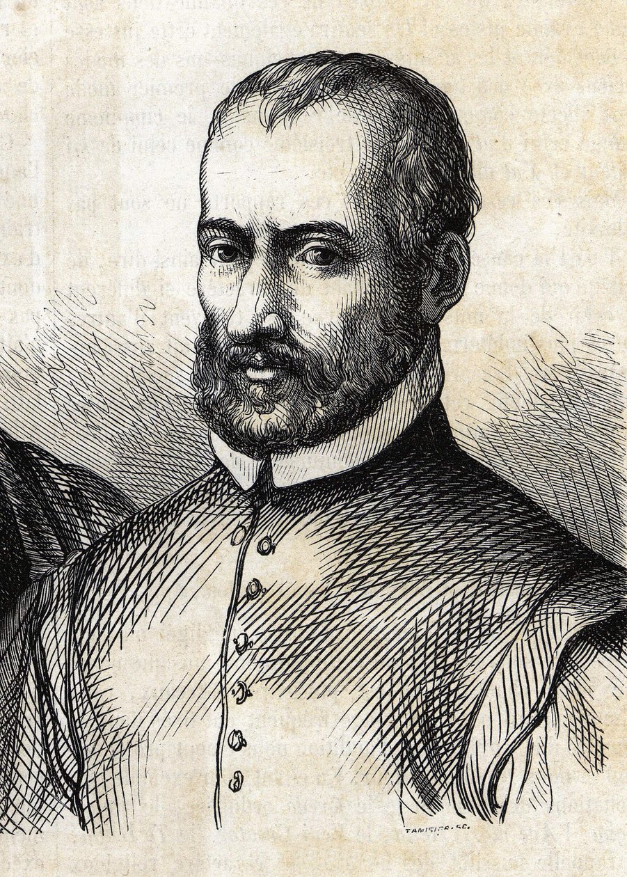 Giovanni Pierluigi da Palestrina (1525-1594) olasz zeneszerző portréja. alkotó: Unknown artist