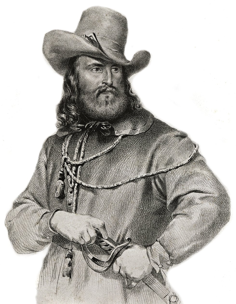 Giuseppe Garibaldi (1807-1882) tábornok, olasz hazafi és vezető portréja alkotó: Unknown artist