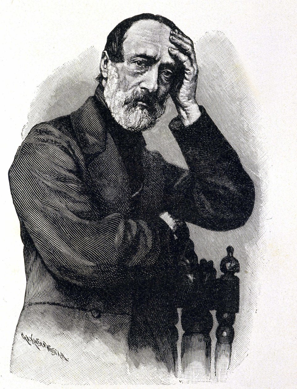 Giuseppe Mazzini (1805-1872) olasz hazafi és forradalmár portréja alkotó: Unknown artist
