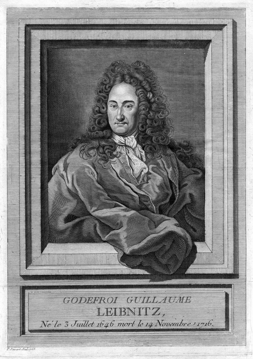 Gottfried Wilhelm Leibniz (1646-1716) portréja alkotó: Unknown artist