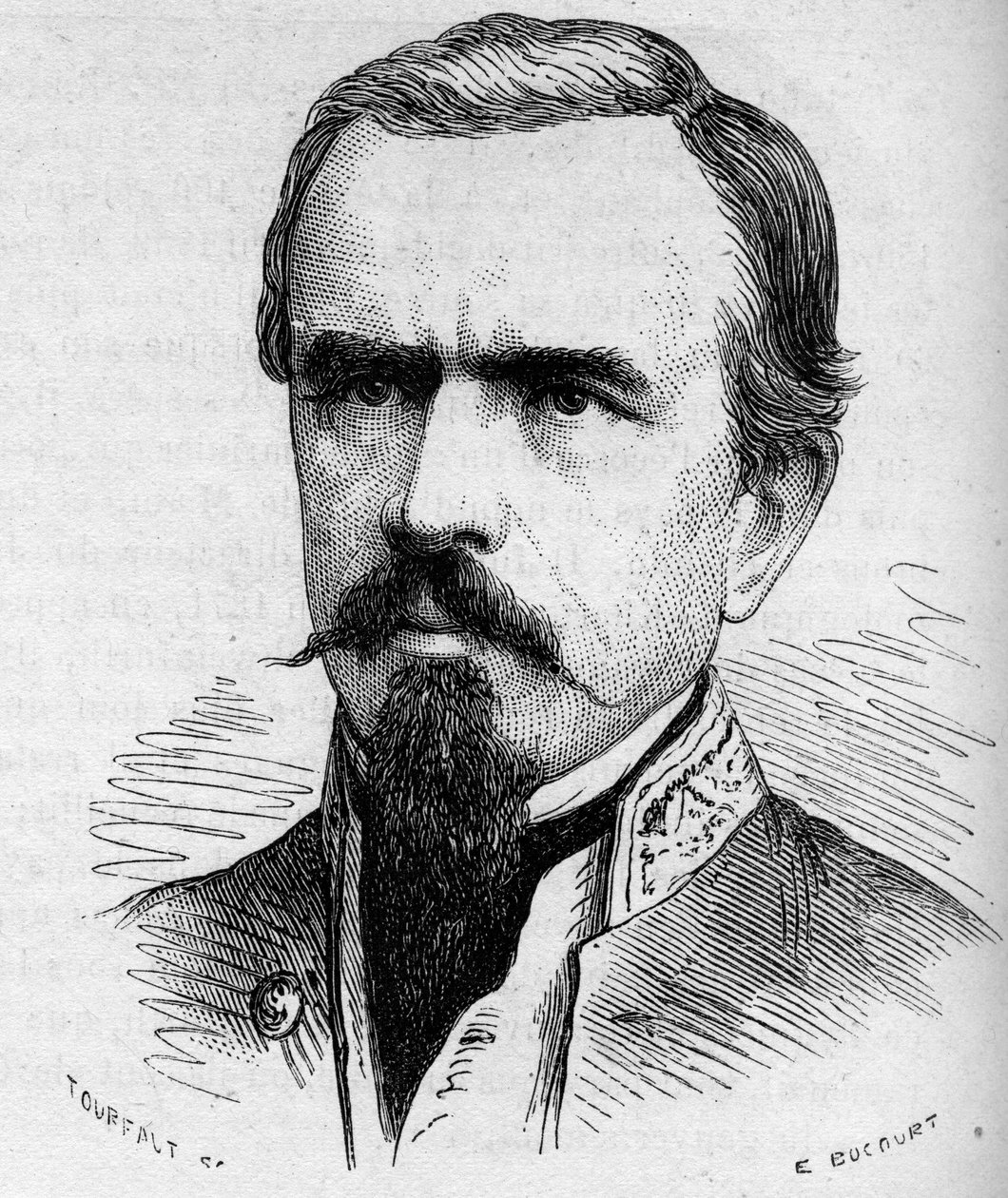Guillaume Lejean francia felfedező portréja 1828-1871. alkotó: Unknown artist