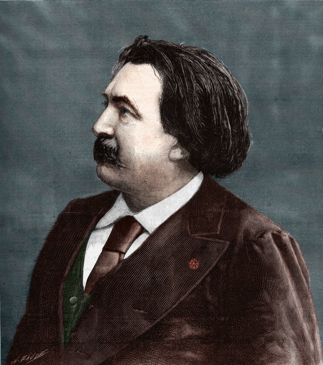 Gustave Dore (1832-1883) francia festő és karikaturista portréja. alkotó: Unknown artist