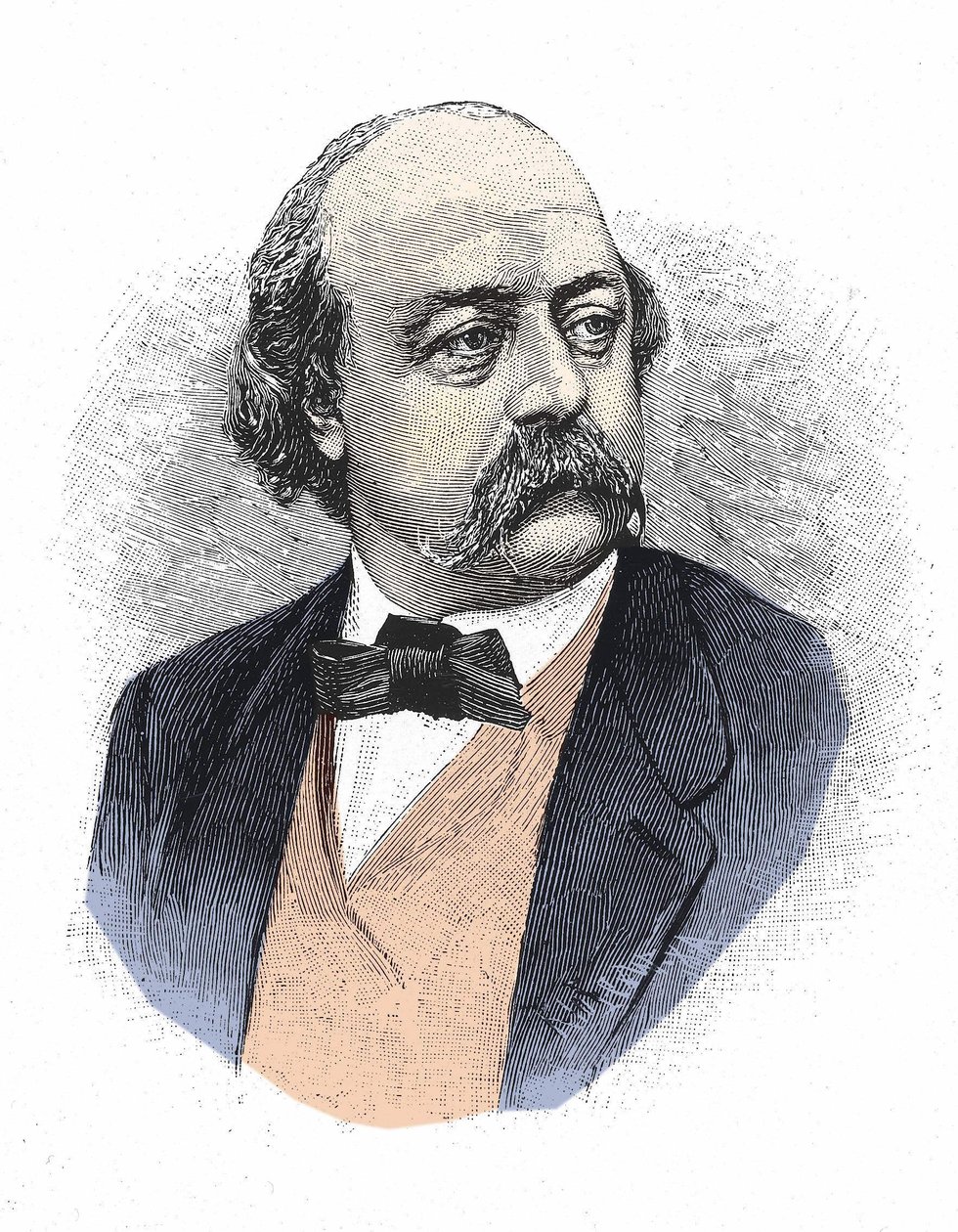 Gustave Flaubert (1821-1880) portréja. alkotó: Unknown artist