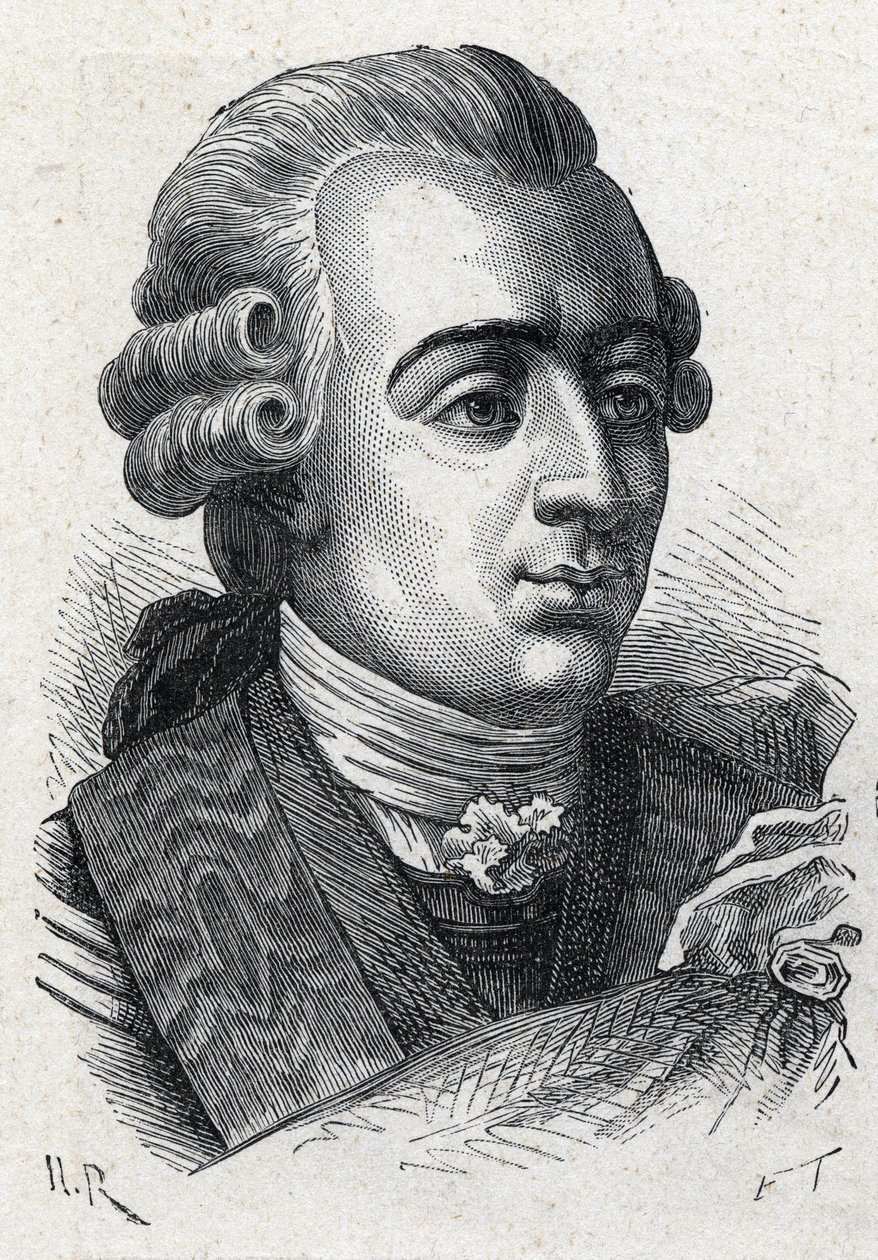 III. Velúr Gustave portréja (Gustav III alkotó: Unknown artist