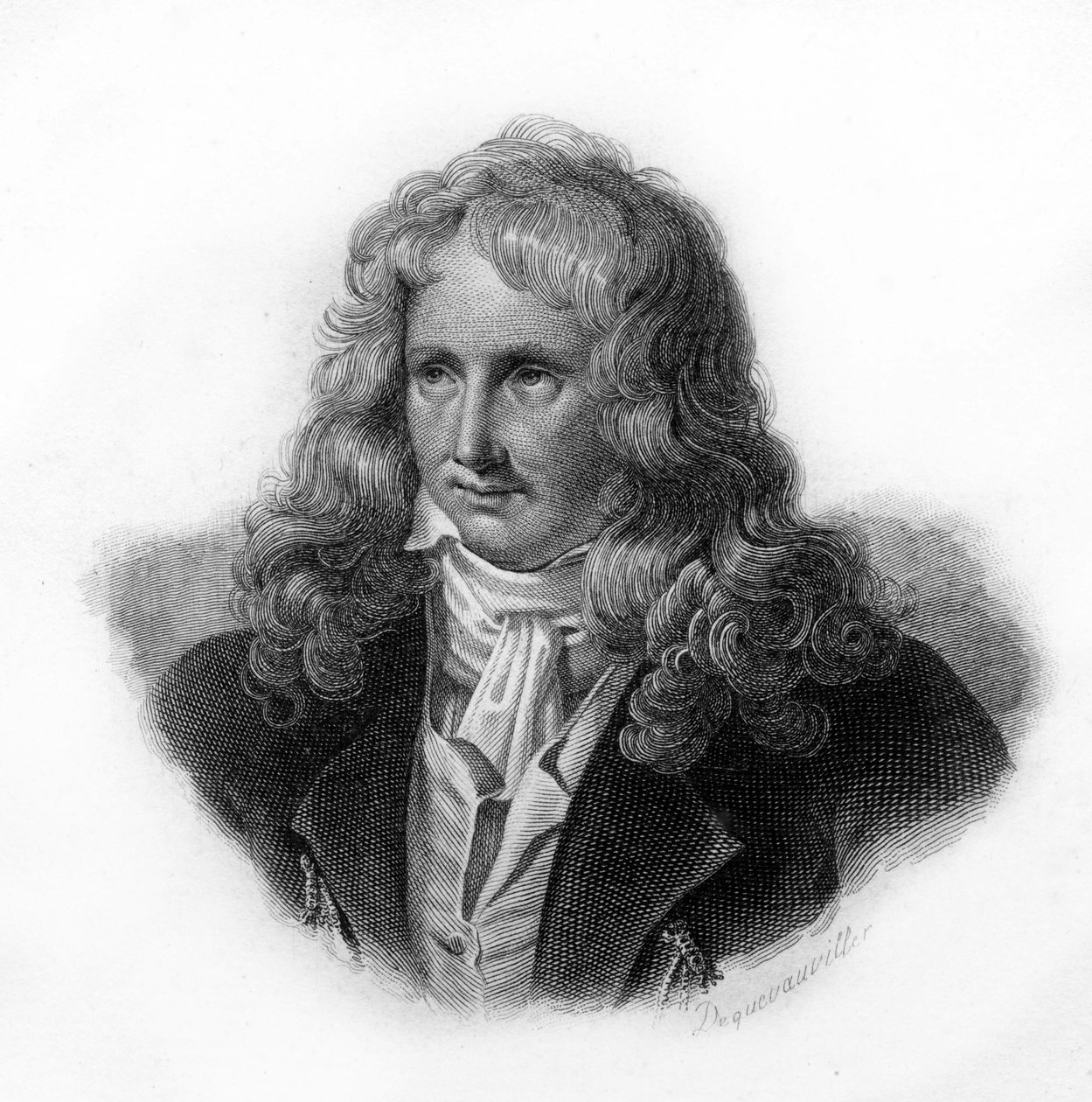 Henri Bernardin de Saint Pierre (Saint-Pierre vagy St-Pierre) francia író (1737-1814) portréja, metszet a XIX. alkotó: Unknown artist