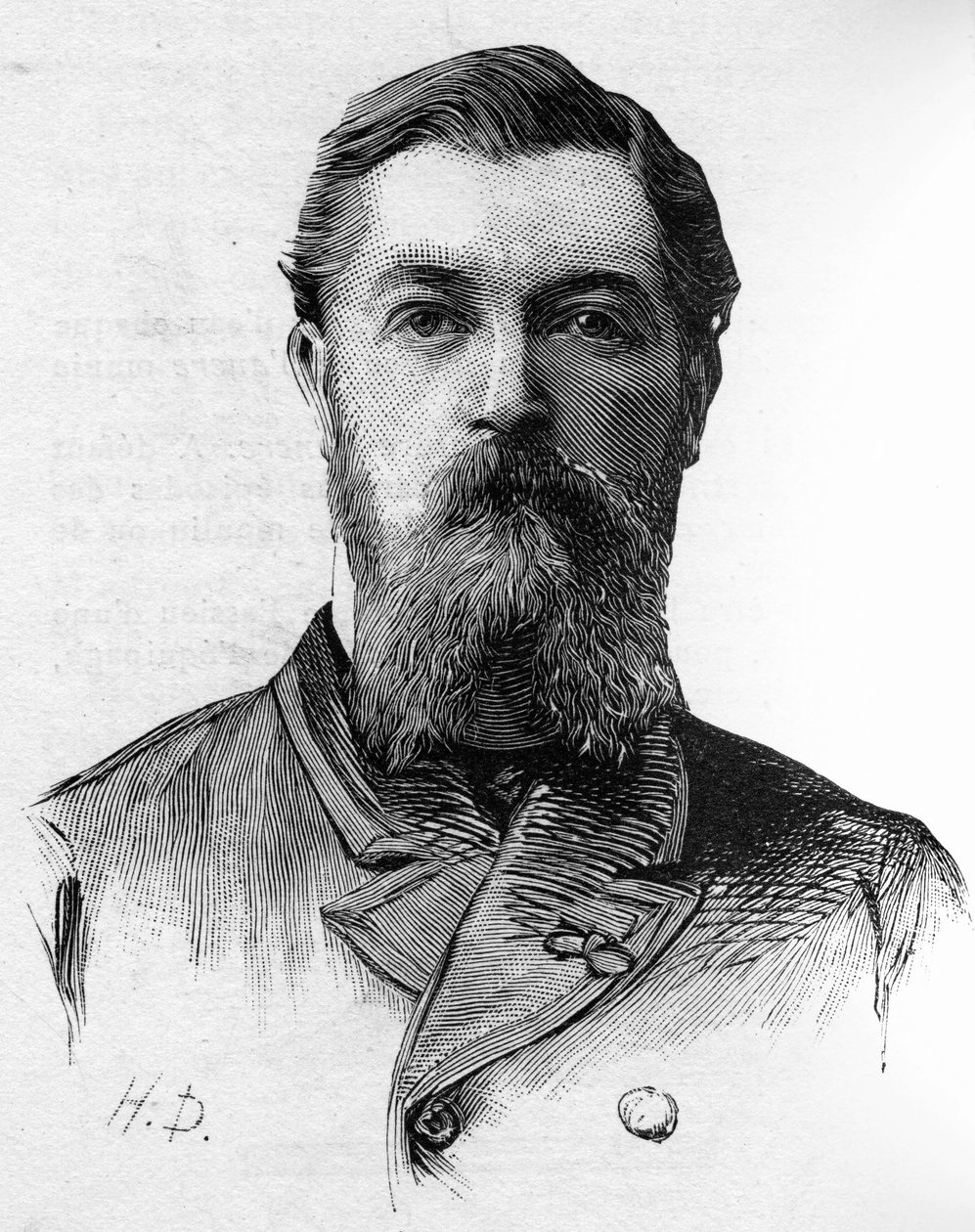 Henri Roulleaux Dugage (1849-1887) portréja 1885 és 1887 között. alkotó: Unknown artist
