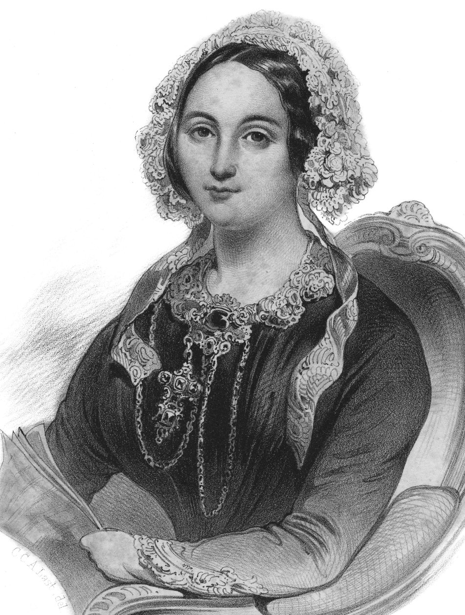 Henriette Sontag grófnő Rossi német operaszoprán portréja - Henriette Sontag (1806-1854) német énekesnő portréja. alkotó: Unknown artist
