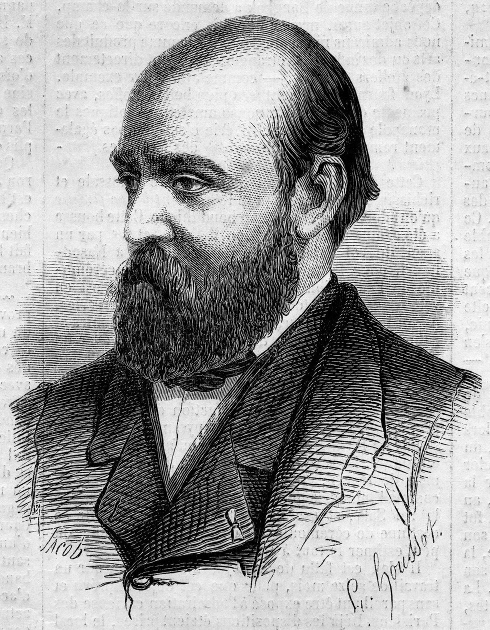 Henry Murger (1822-1861) francia író portréja. Metszet a „” Le Monde Illustré”” n¡199-ben, 1861. február 2.. alkotó: Unknown artist