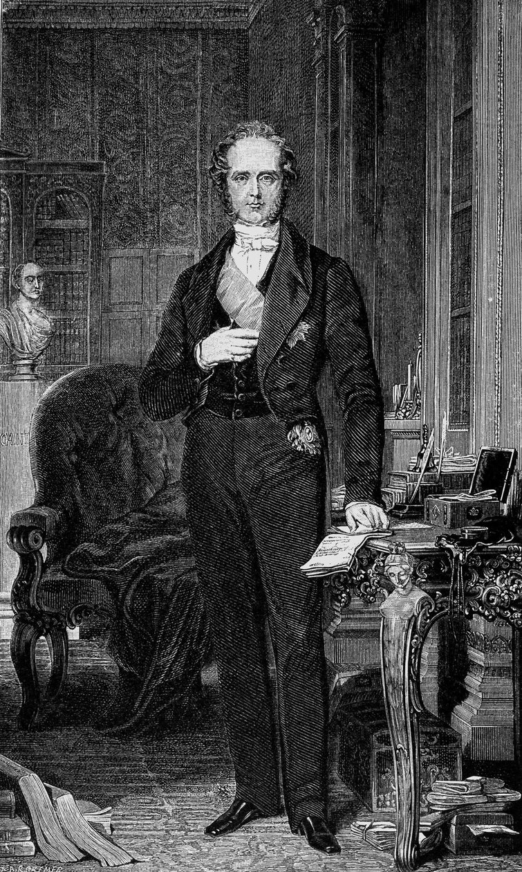 Henry Temple, Palmerston 3. vikomt (1784-1865) brit politikus portréja alkotó: Unknown artist