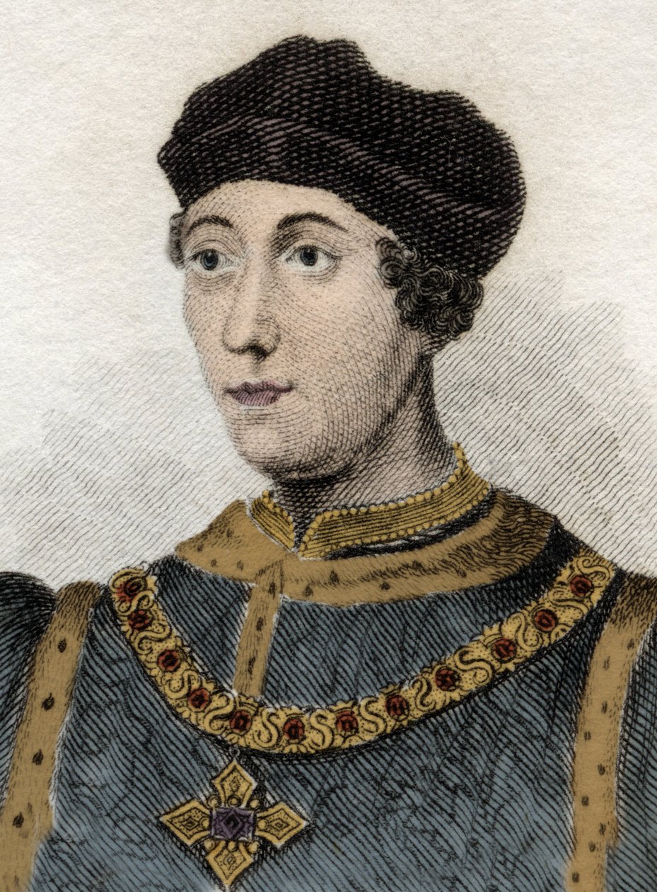 VI. Henrik (1421-1471), angol király portréja. alkotó: Unknown artist