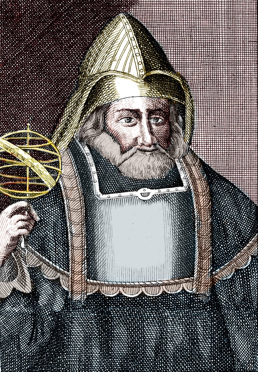 Hermész Trimegiszte (Triszmegisztosz) portréja. alkotó: Unknown artist
