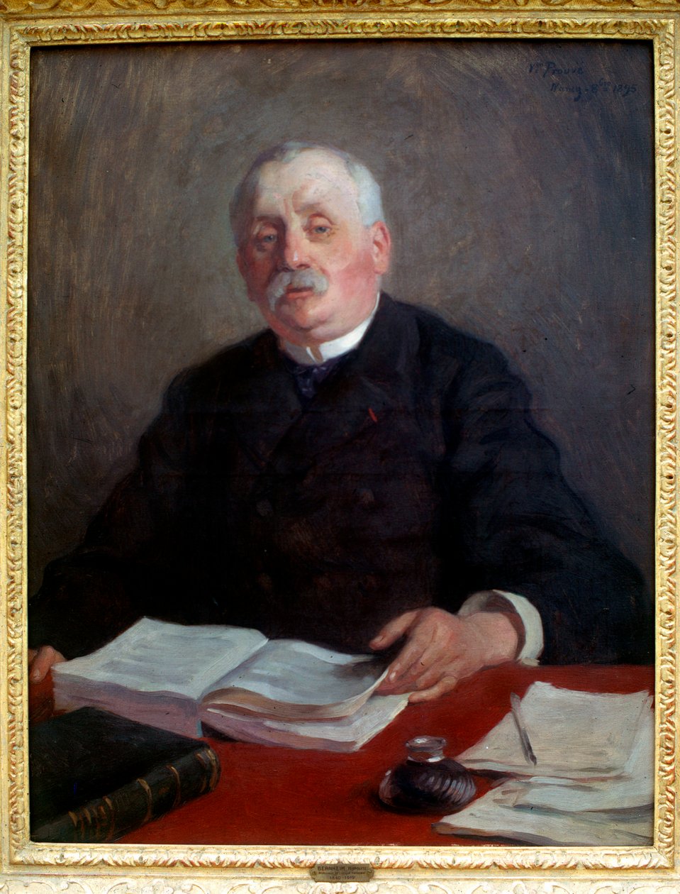 Hippolyte BERNHEIM (1840-1919) francia orvos portréja alkotó: Unknown artist