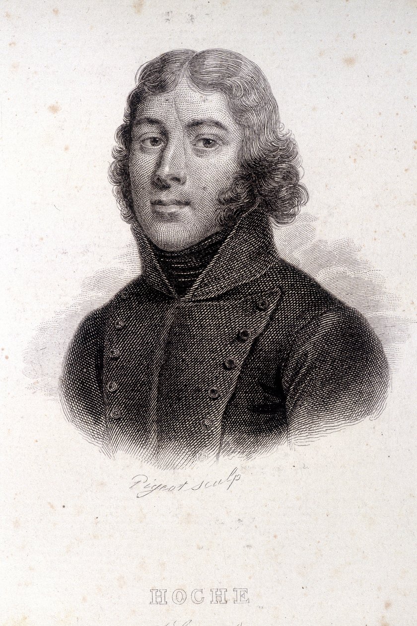 Hoche portréja, 19. századi metszet alkotó: Unknown artist