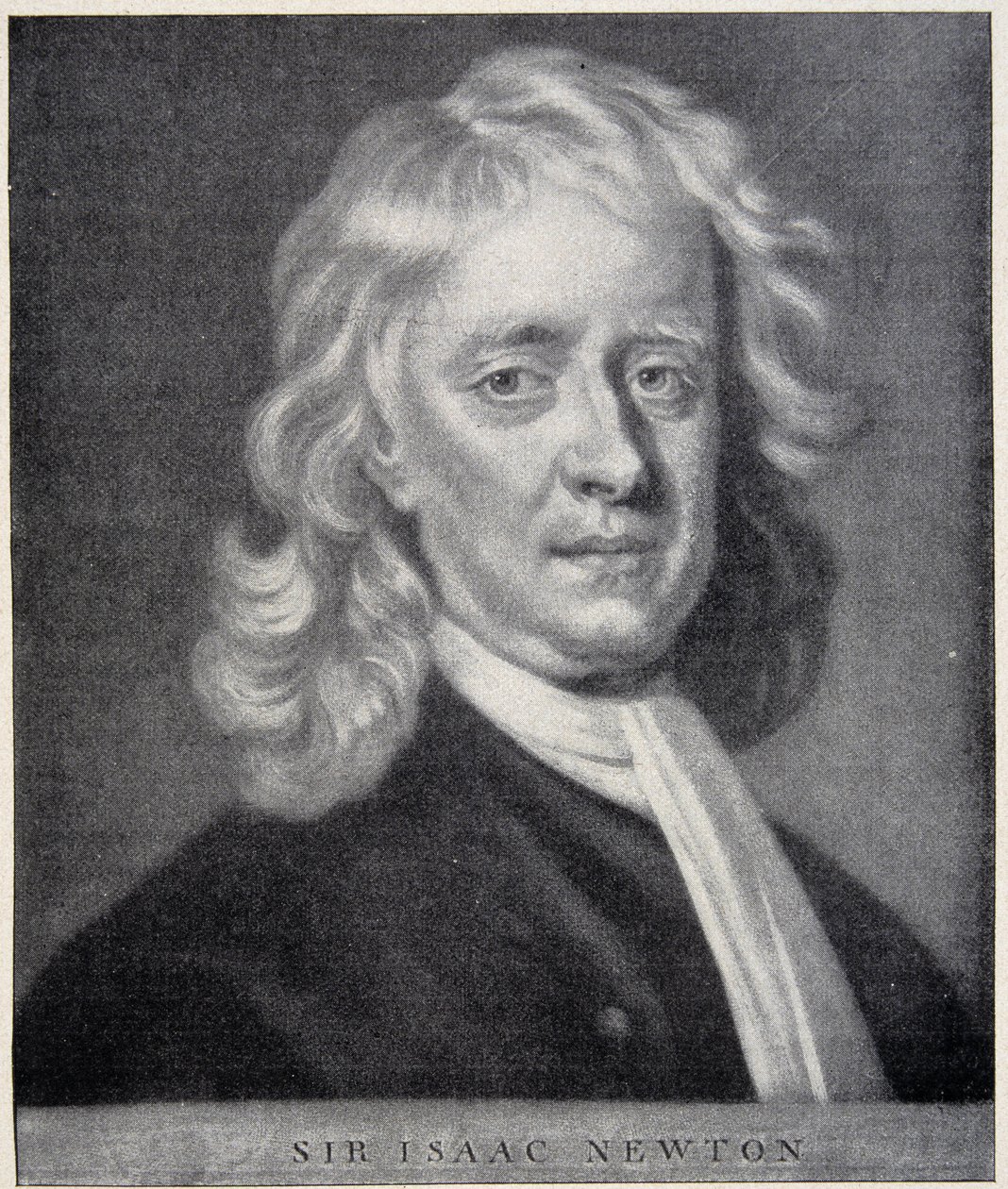 Isaac Newton portréja szorosan a Berlini Obszervatóriumban őrzött eredetihez. alkotó: Unknown artist