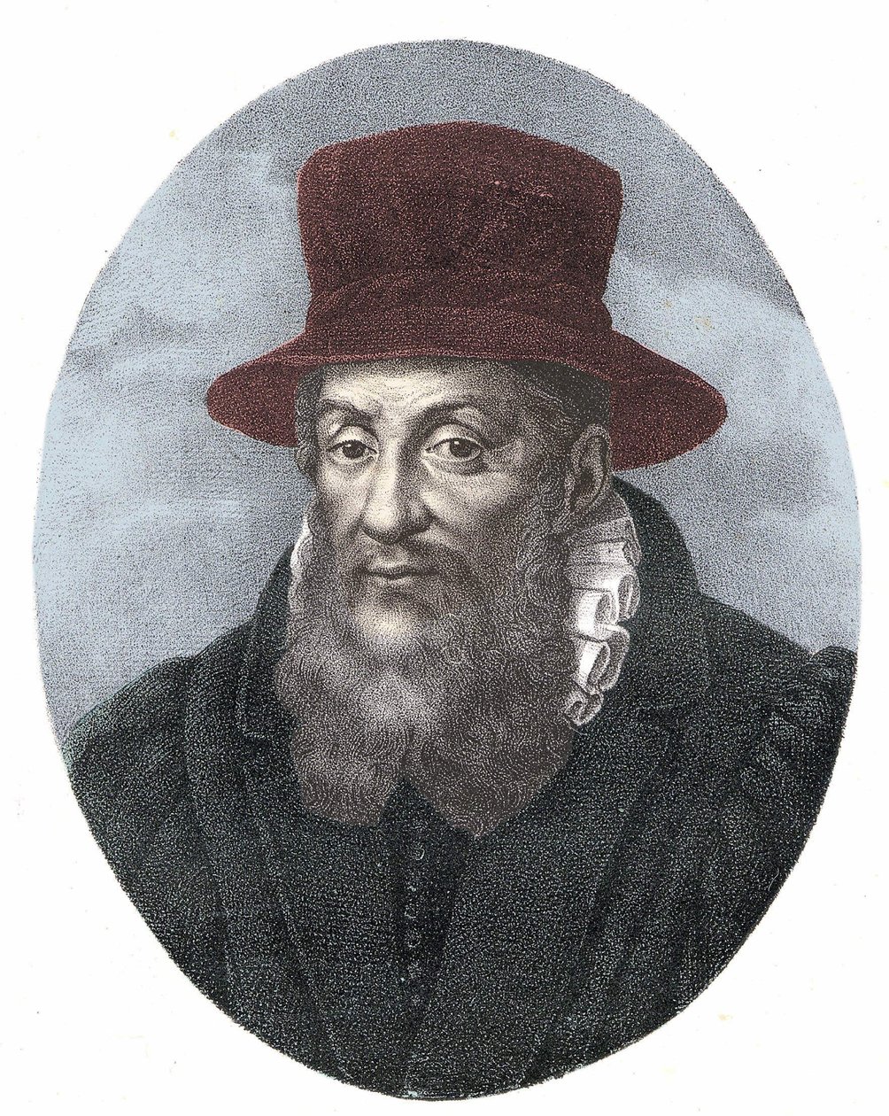 Jacques Cujas (1520-1590) francia jogtanácsos portréja alkotó: Unknown artist