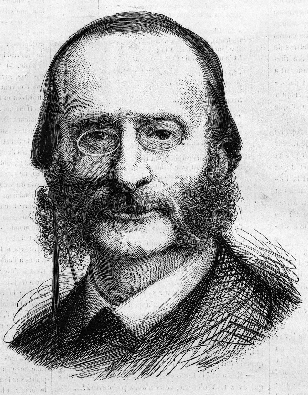 Jacques Offenbach portréja alkotó: Unknown artist