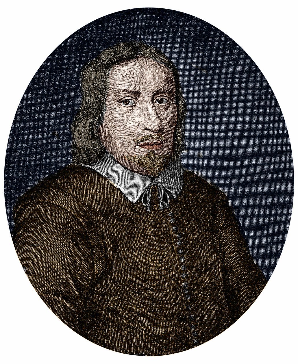Jakob Bohme (vagy Boehme) (1575-1624) német filozófus és misztikus portréja. 17. századi metszet. alkotó: Unknown artist