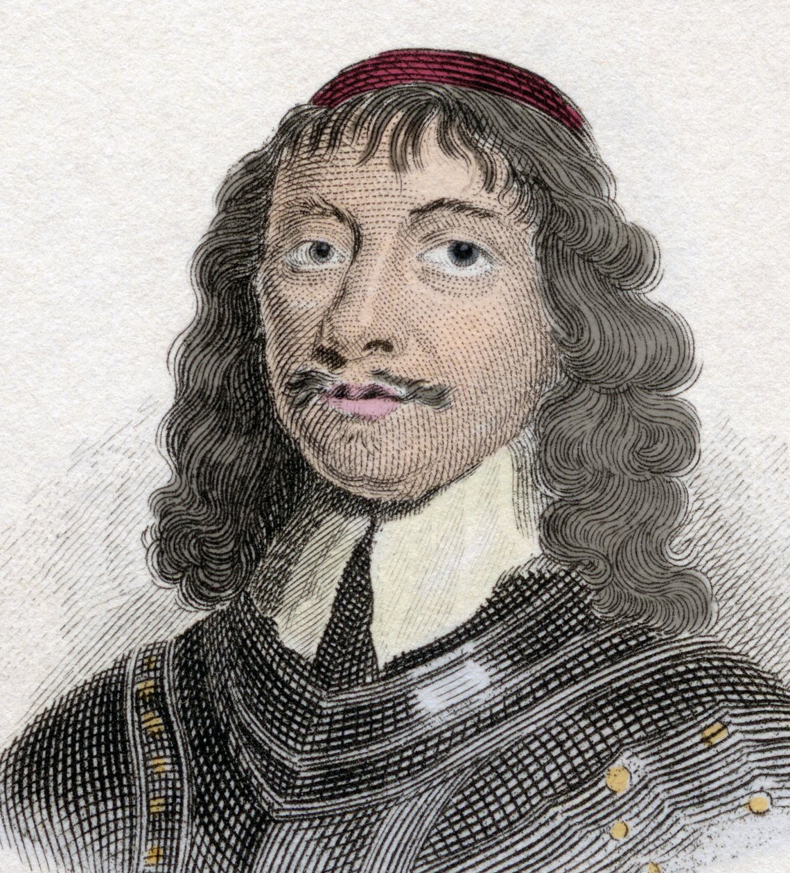 James Graham (1612-1650) 5. gróf és Montrose 1. márki, skót nemes és katona portréja. alkotó: Unknown artist