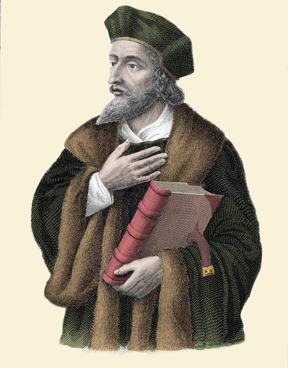 Jan Hus portréja (vagy Jean Huss alkotó: Unknown artist