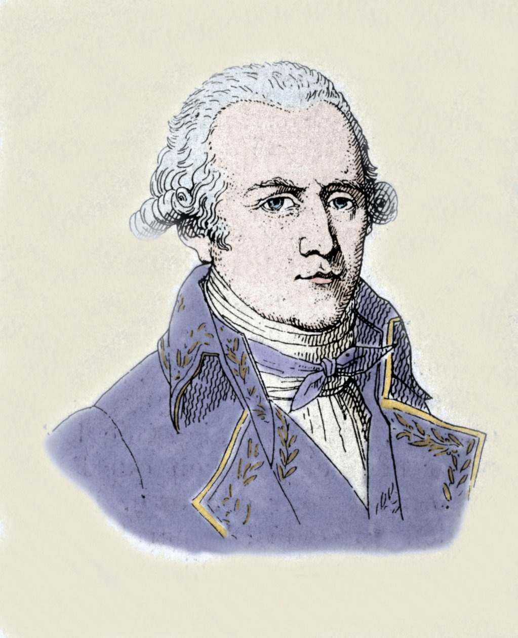 Jean-Baptiste (Jean Baptiste) Lamarck (1744-1829) portréja. alkotó: Unknown artist