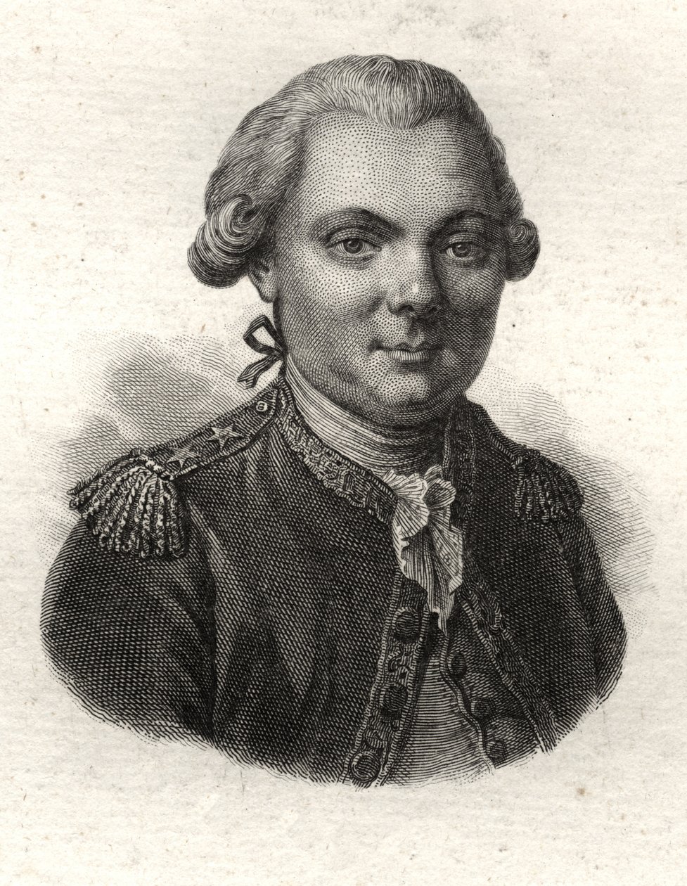 Jean-Francois Galaup, La Perouse gróf portréja (Jean Francois Laperouse alkotó: Unknown artist